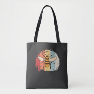 Vintage Bee Tote Bag
