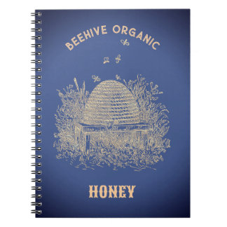 Vintage Beehive  Notebook