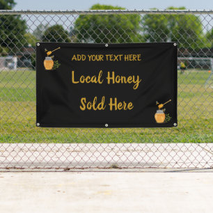 Vintage Beekeeper Honey Bee Banner