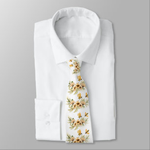 Vintage Beekeeper Honey Business Tie