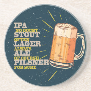 Vintage Beer Coaster