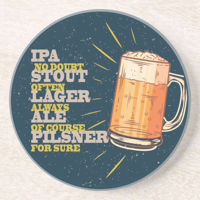 Vintage Beer Coaster (Front)
