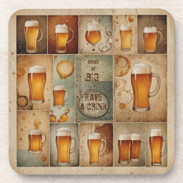 Vintage Beer Coaster (Front)