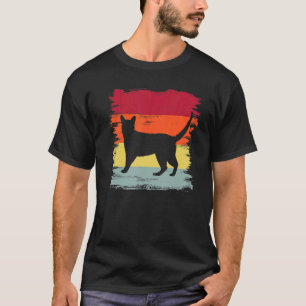 Vintage Bengal Cat Bengal Cat Mum Cat Dad T-Shirt