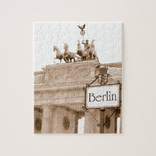 Vintage Berlin design Jigsaw Puzzle
