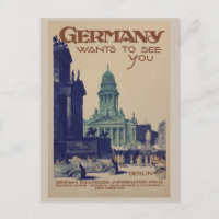 Vintage Berlin Germany Tourism Travel