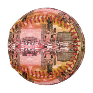 Vintage Berlin Kaiser Wilhelm Memorial church Magn Baseball