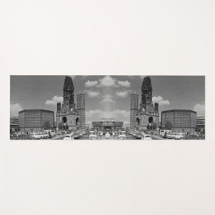 Vintage Berlin Kaiser Wilhelm Memorial church Magn Yoga Mat