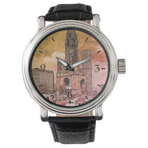Vintage Berlin Kaiser Wilhelm Memorial church Watch