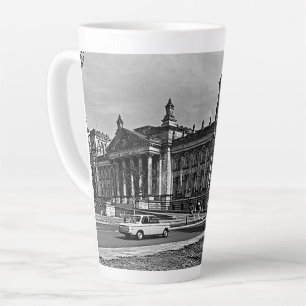 Vintage Berlin Reichstag parliament house Latte Mug