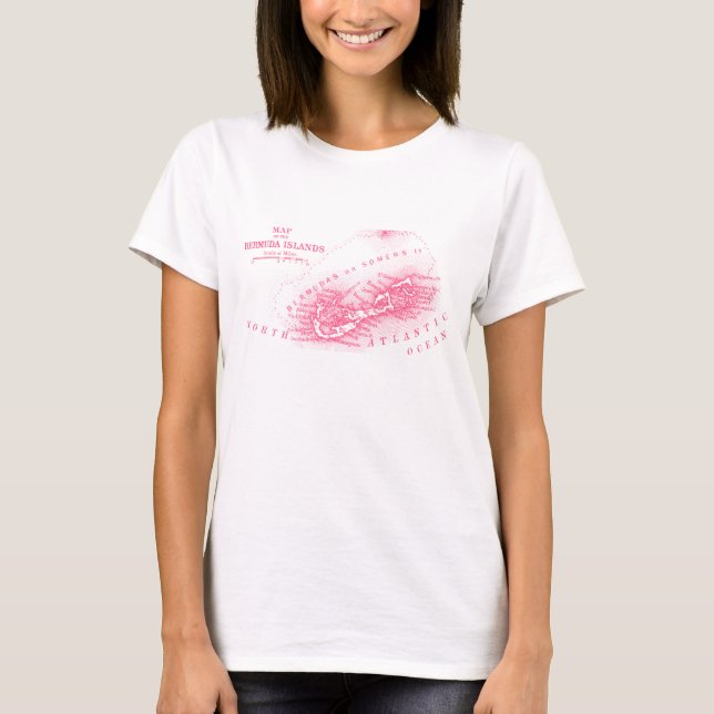 Vintage Bermuda, Pink T-Shirt (Front)