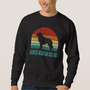 Vintage Bernese Mountain Dog Dad  Dog Sweatshirt