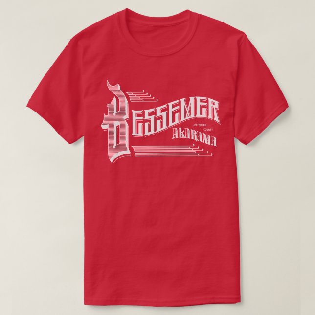 Vintage Bessemer AL TShirt (Design Front)