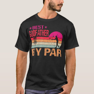 Vintage Best By Par Disc Golf Funny Fathers Day  T-Shirt