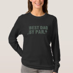 Vintage Best Dad By Par Father's Day Golfing Birth T-Shirt<br><div class="desc">Vintage Best Dad By Par Father's Day Golfing Birthday Gifts 1</div>