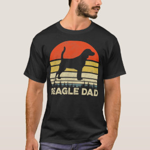 Vintage Best Dog Dad Ever Beagle T-Shirt