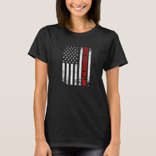 Vintage Best Father In Law American Flag Father's T-Shirt