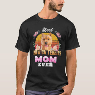 Vintage Best Norwich Terrier Mum Ever Mothers Day T-Shirt
