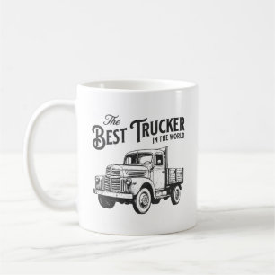 Vintage Best Trucker Mug