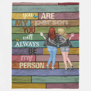Vintage Bestfriend Blanket   Christmas Blanket Gif