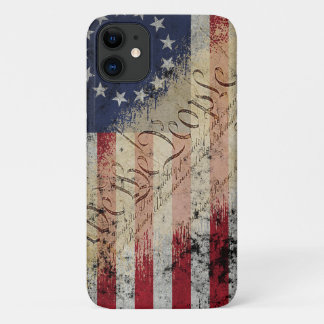 Vintage Betsy Ross American Flag Case-Mate iPhone Case