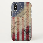 Vintage Betsy Ross American Flag iPhone X Case<br><div class="desc">Show Your Liberty where it all began!</div>