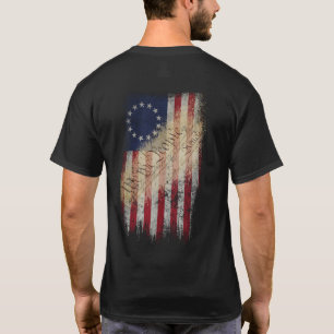 Vintage Betsy Ross American Flag T-Shirt
