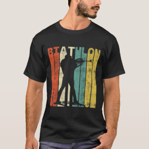 Vintage Biathlon Retro Biathlete T-Shirt
