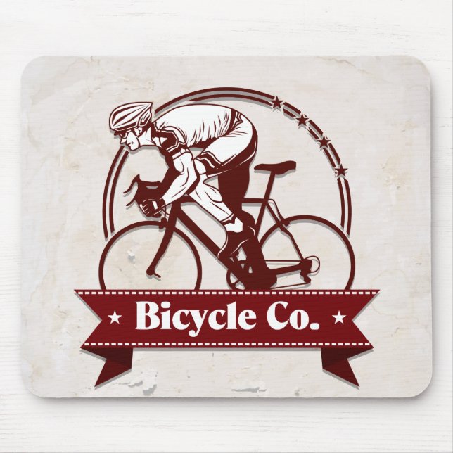 Vintage Bicycle 1 Mousepad (Front)