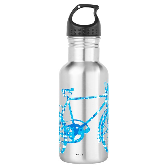 Vintage Bicycle 710 Ml Water Bottle (Front)