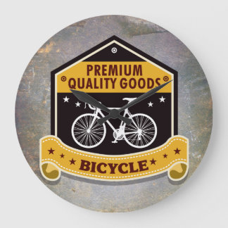 Vintage Bicycle 9 Clock Options