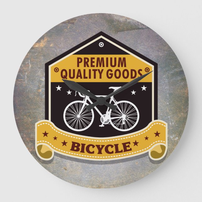 Vintage Bicycle 9 Clock Options (Front)