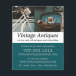 Vintage Bicycle, Antique Dealer, Store Flyer<br><div class="desc">Vintage Bicycle,  Antique Dealer/Store Advertising Flyers By The Business Card Store.</div>