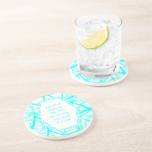 Vintage Bicycle Baby Boy Keepsake Coasters