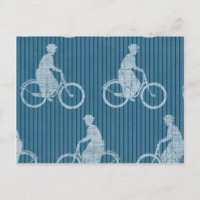 Vintage Bicycle Blue