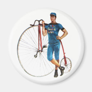 Vintage Bicycle Championship Magnet