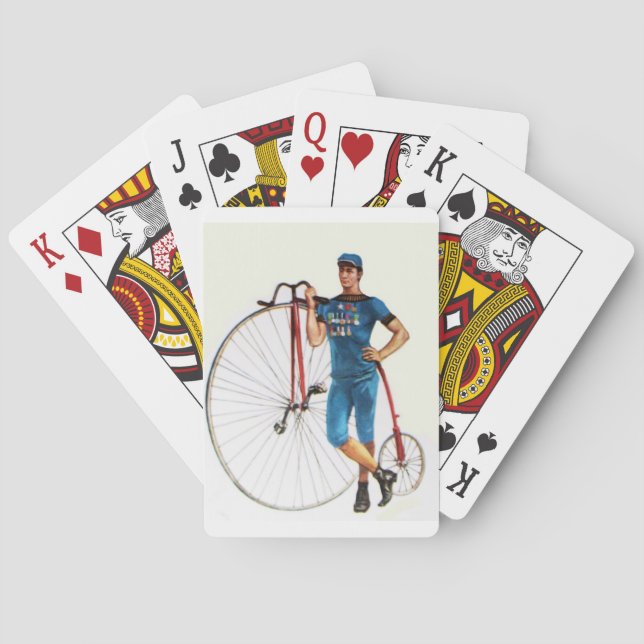 Vintage Bicycle Championship  Playing Cards (Back)
