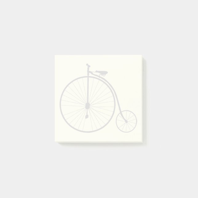 Vintage Bicycle Custom Post-it Notes (Front)