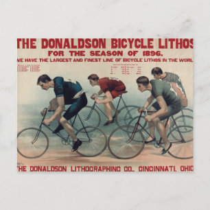 Vintage Bicycle Gift ideas for Cycle fans Postcard