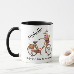 Vintage Bicycle Quote Mug