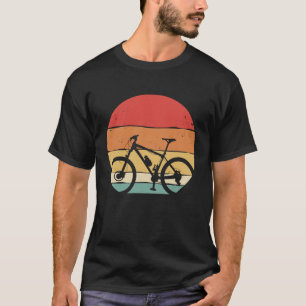 Vintage Bicycle Retro Mountain Bike Cyclist Bicycl T-Shirt
