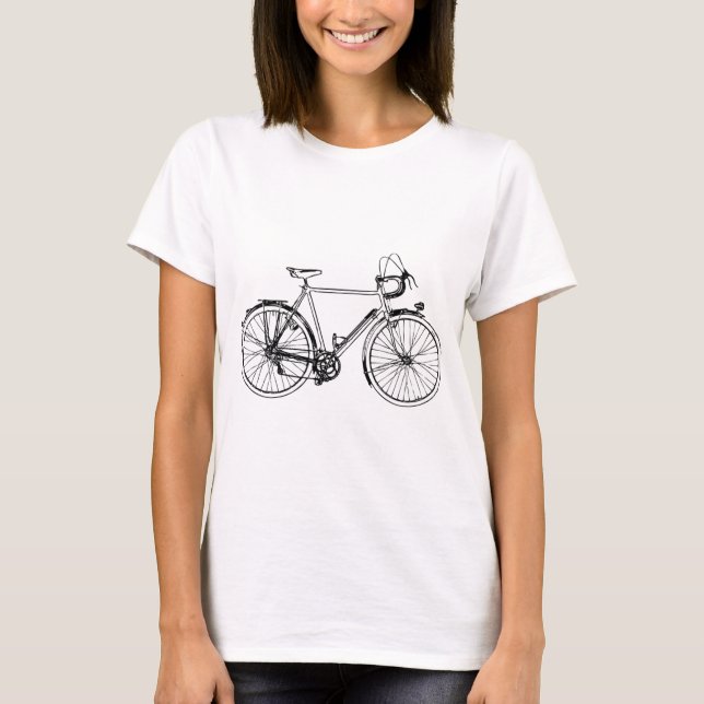 Vintage Bicycle T-Shirt (Front)