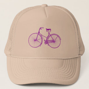 Vintage Bicycle Trucker Hat