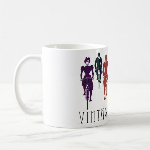 Vintage bicycles coffee mug