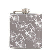 Vintage Bicycles Flask