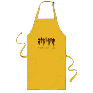 Vintage bicycles long apron