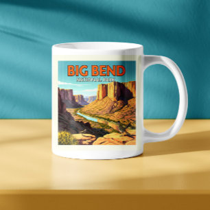 Vintage Big Bend National Park Coffee Mug