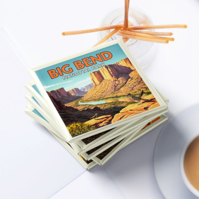 Vintage Big Bend National Park Magnet (Creator Uploaded)