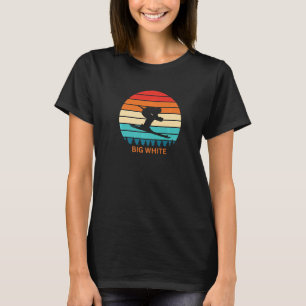 Vintage Big White Canada Ski Resort 80s 90s Retro T-Shirt
