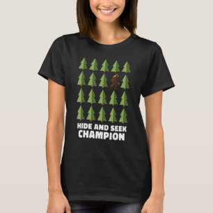 Vintage Bigfoot Hide And Seek Champion Sasquatch S T-Shirt